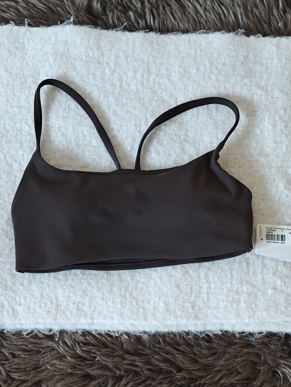 Lululemon WunderTrain Strappy racerbra A/B